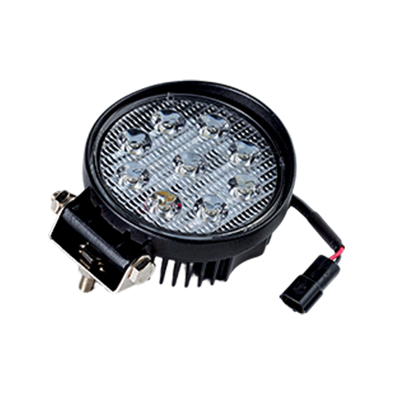 IP67 001 Heavy-Duty 9-LED Round Work Light para sa mga Industrial Vehicle