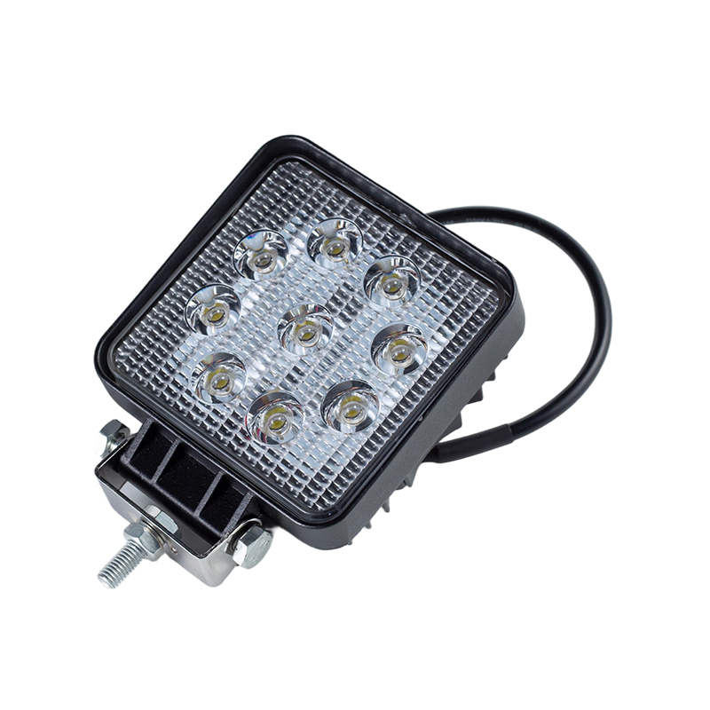 IP67 002 Heavy-Duty 9-LED Square Work Light para sa mga Industrial Vehicle