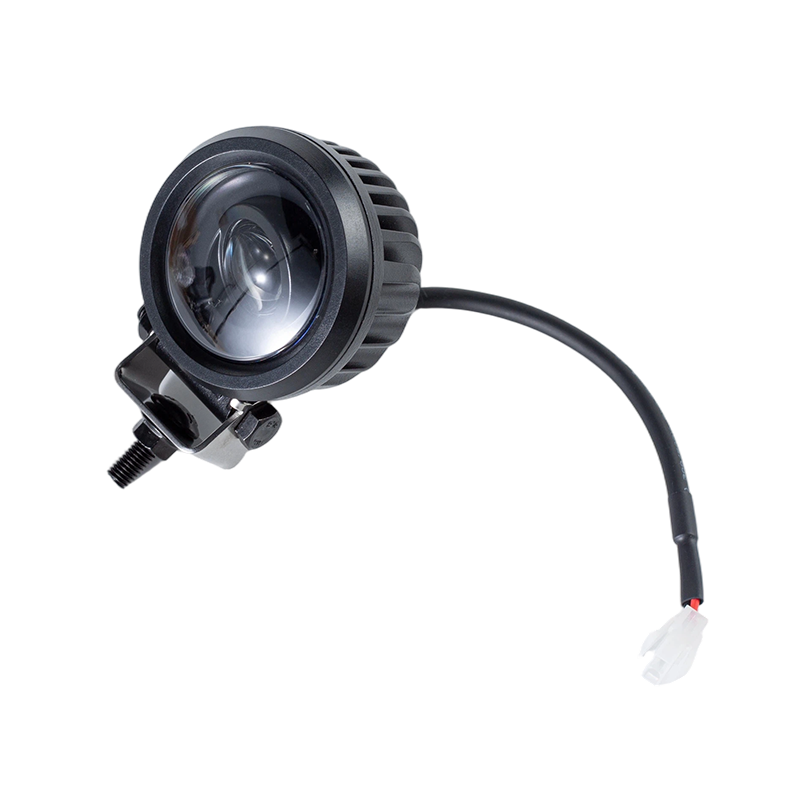 IP67 5W DC9-80V Oblique Round Blue Spot Forklift Safety Warning Light