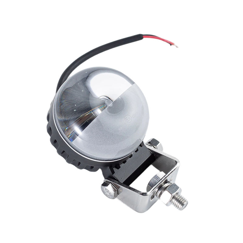 IP67 5W DC9-80V Round Red/Blue Beam Forklift Danger Area Warning Light
