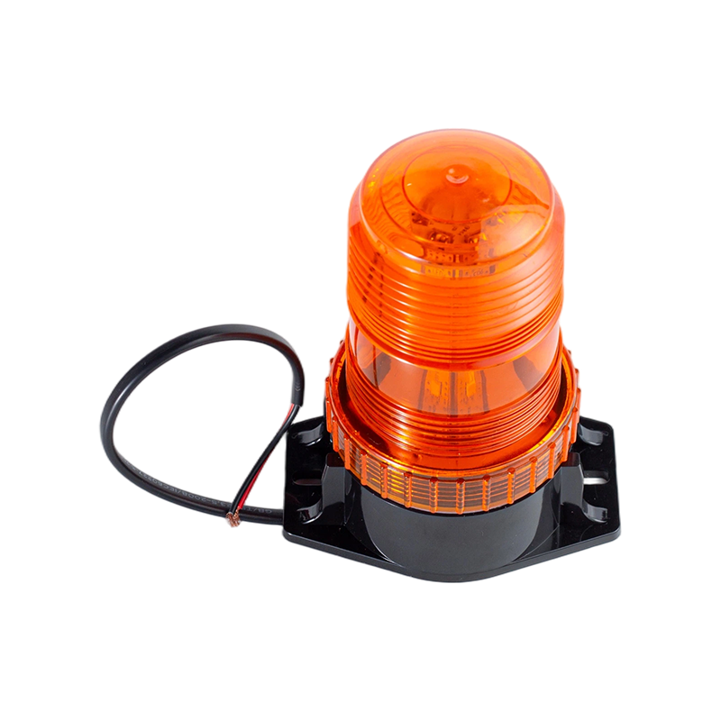 IP65 8W DC9-80V 360° Amber Strobe Beacon Warning Light Para sa Mga Forklift