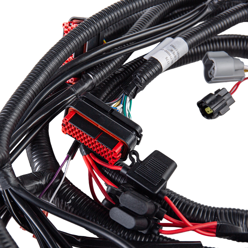 Heavy Duty New Energy Construction EV Vehicle Complete Electrical Wiring Harness