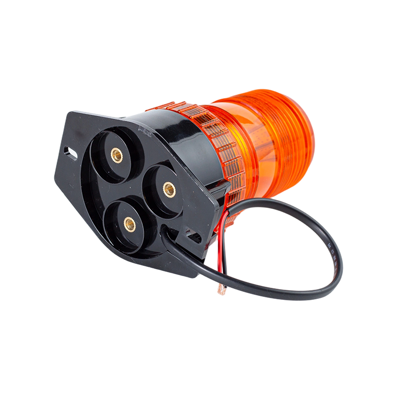 IP65 8W DC9-80V 360° Amber Strobe Beacon Warning Light Para sa Mga Forklift