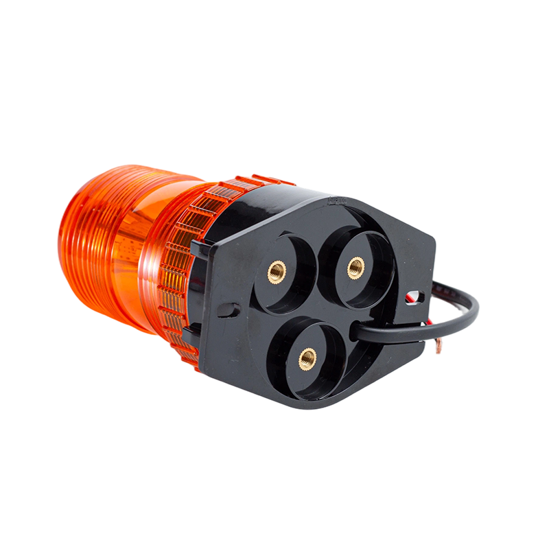 IP65 8W DC9-80V 360° Amber Strobe Beacon Warning Light Para sa Mga Forklift