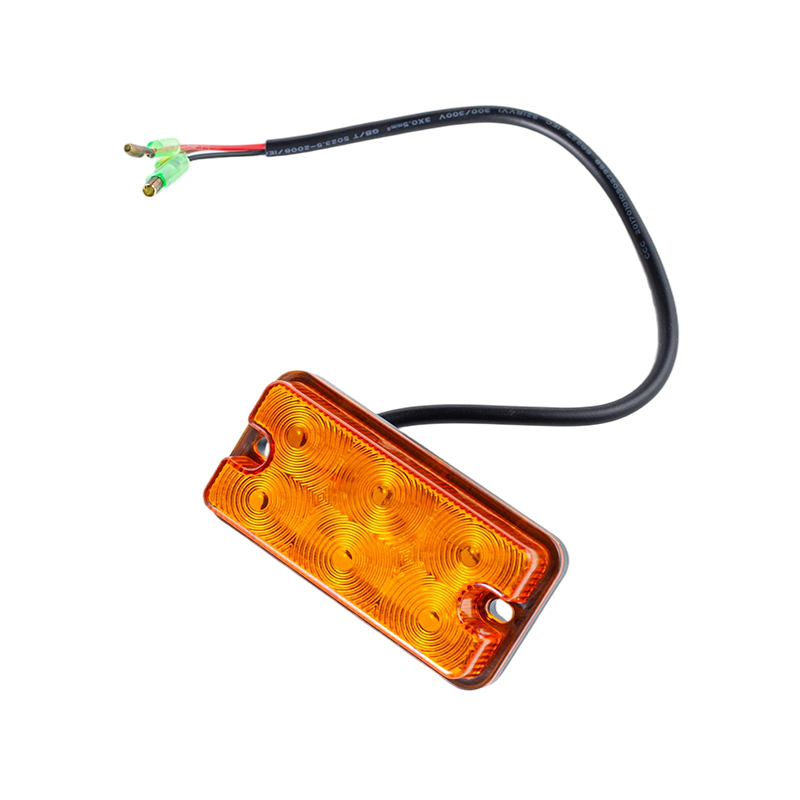 Compact IP66 LED Front Position at Width Indicator Light para sa Iba't ibang Engineering Vehicle
