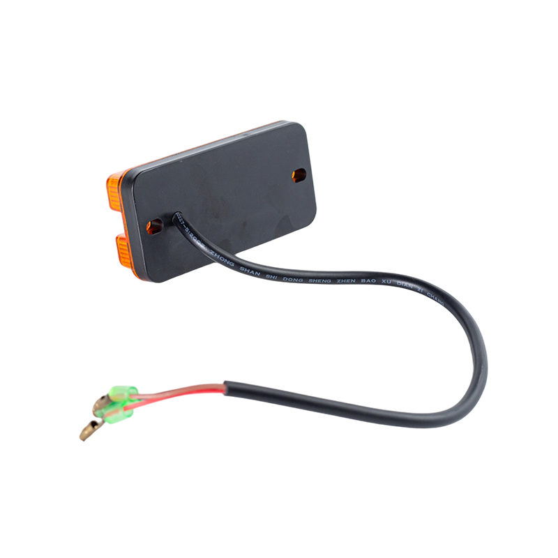 Compact IP66 LED Front Position at Width Indicator Light para sa Iba't ibang Engineering Vehicle