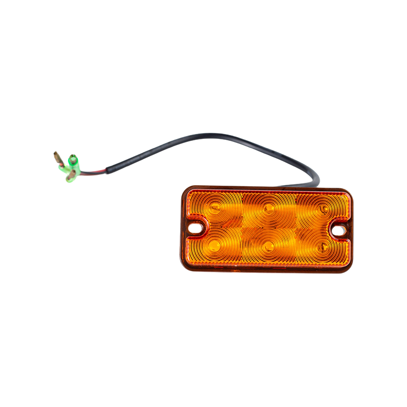 Compact IP66 LED Front Position at Width Indicator Light para sa Iba't ibang Engineering Vehicle