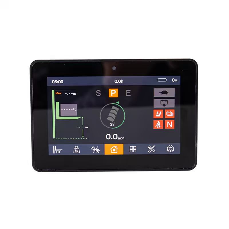 IP66 5-inch Landscape CAN Bus Touch Dashboard / DC16V-DC120V Malapad na Boltahe FLYB-1005-1