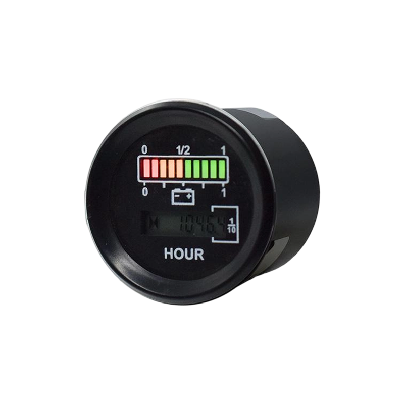 FLYB-0096 Round CAN Bus Battery Level Gauge na may Hour Meter