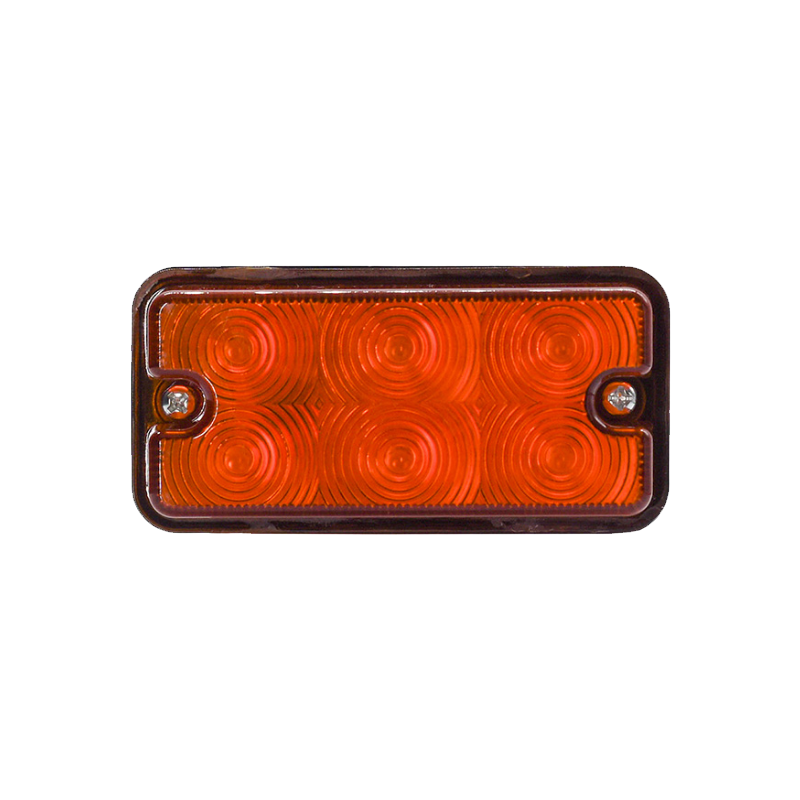 Compact IP66 LED Front Position at Width Indicator Light para sa Iba't ibang Engineering Vehicle