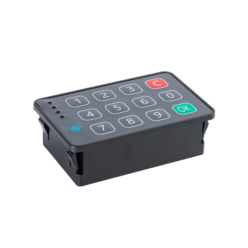 Pahalang na IC Card Reader na may Keypad / CAN2.0 125K Baud / Industrial Vehicle Fleet Management Access Control