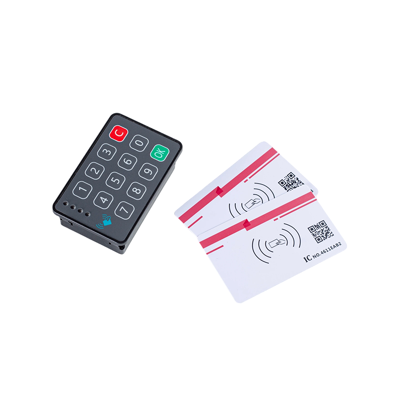 Pahalang na IC Card Reader na may Keypad / CAN2.0 125K Baud / Industrial Vehicle Fleet Management Access Control